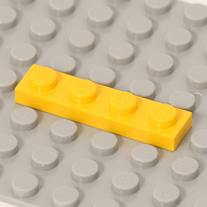 LEGO Grundklodser, 1x flad