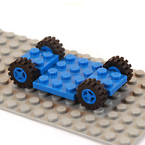 Salg af LEGO Hjul chassis - Brugteklodser.dk