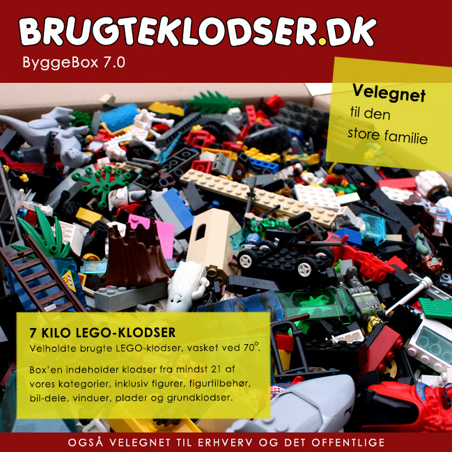 Fatal Bevidst bjælke Salg af LEGO Pakkeløsninger - Brugteklodser.dk