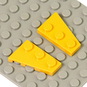 Salg af LEGO Plader skrå, 3mm